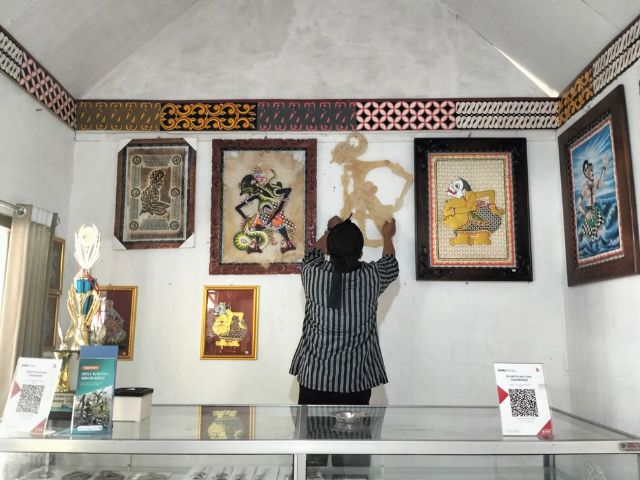 galeri wayang di joglo omah wayang